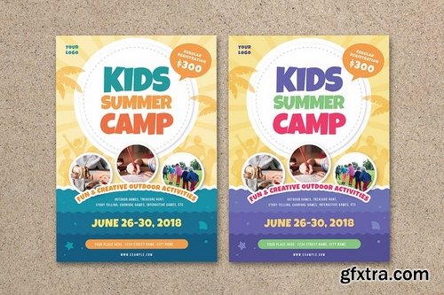 Kids Summer Camp Flyer 03