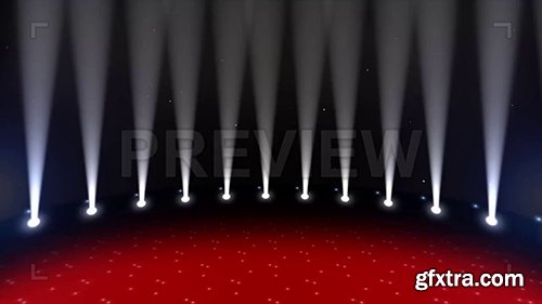 Red Stage Lighting Animation 82148