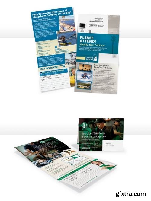 Direct Mail Smart Object Mock-Up PSD
