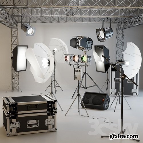 Professional Lighting for Photography Studios + muses. Accessories