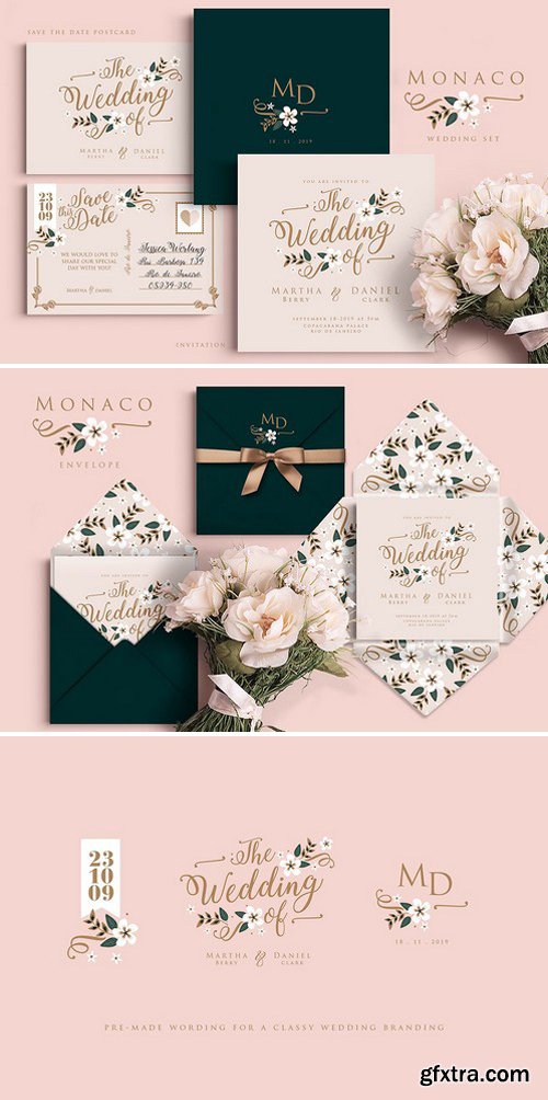 CM - Monaco Wedding Set 2458874
