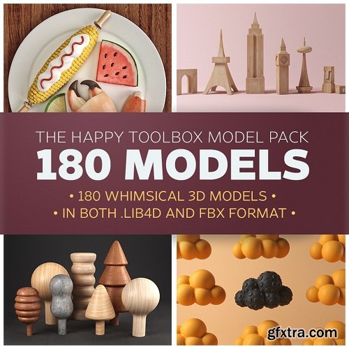 GreyscaleGorilla - The Happy Toolbox Model Pack (Complete)