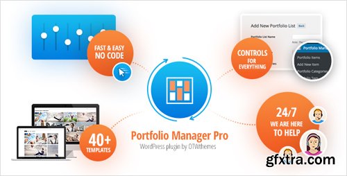 CodeCanyon - Portfolio Manager Pro v2.7 - WordPress Responsive Portfolio & Gallery - 16644715