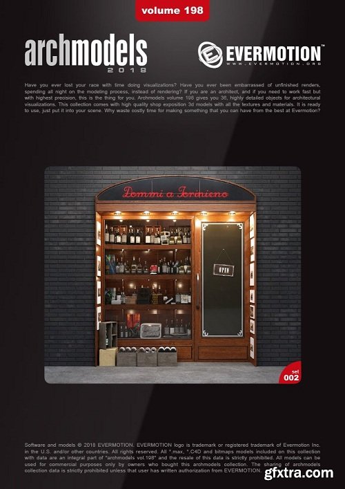 Showcase of Wine Boutique 3d Model