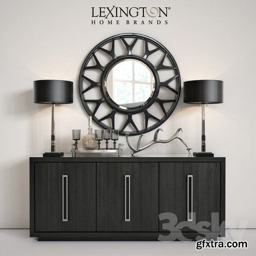 Lexington Targa Buffet & Esprit Round Mirror
