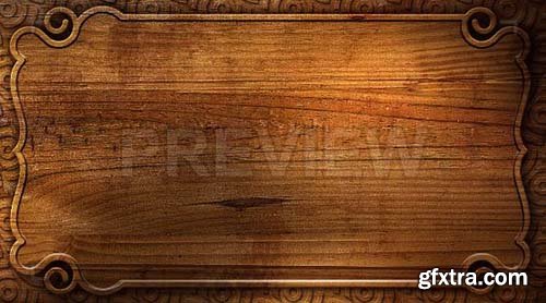 Decorative Wooden Background - Motion Graphics 83536