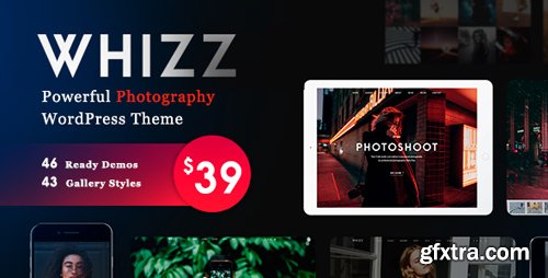 ThemeForest - Photography Whizz v1.3.9.12 - Photography WordPress for Photography - 20234560