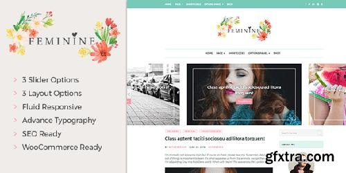 MyThemeShop - Feminine v2.0 - WordPress Theme For Fashion, Lifestyle, Travel and Beauty Bloggers