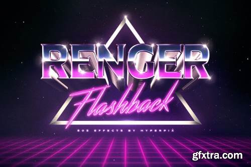 80s Text Effects