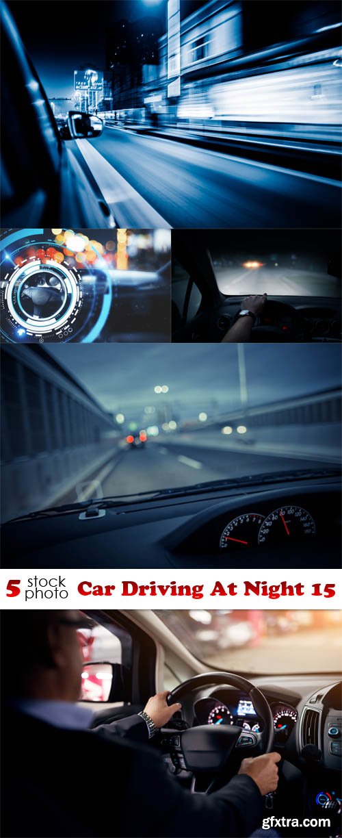 Photos - Car Driving At Night 15