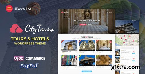 ThemeForest - CityTours v2.5.4 - Hotel & Tour Booking WordPress Theme - 13181652