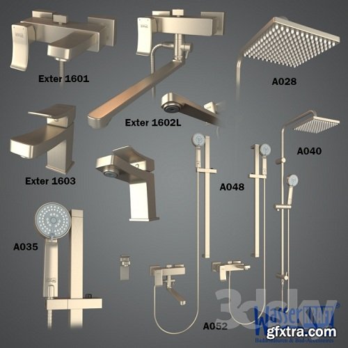 Faucets. Exter Series 1600 (WasserKRAFT)