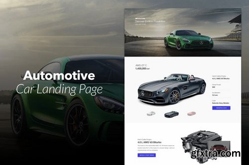 Automotive - Car Landing Page