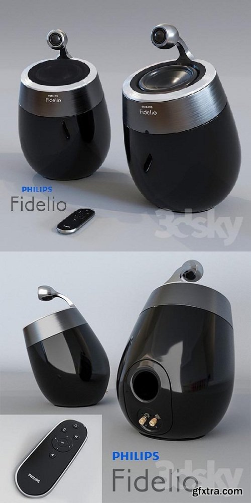 Philips Fidelio SoundSphere 3d Model