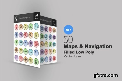 Bakery Maps & Navigation Games & Entertainment Baby Filled Tools Low Poly Icons