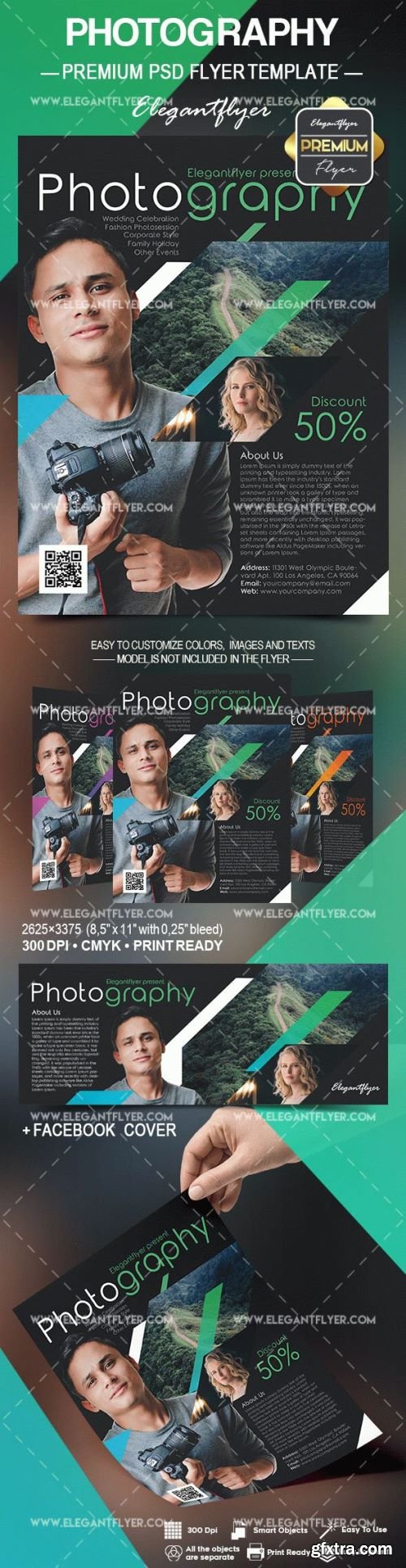 Photography – Flyer PSD Template