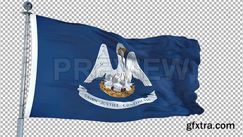 Louisiana Flag Animation 73929