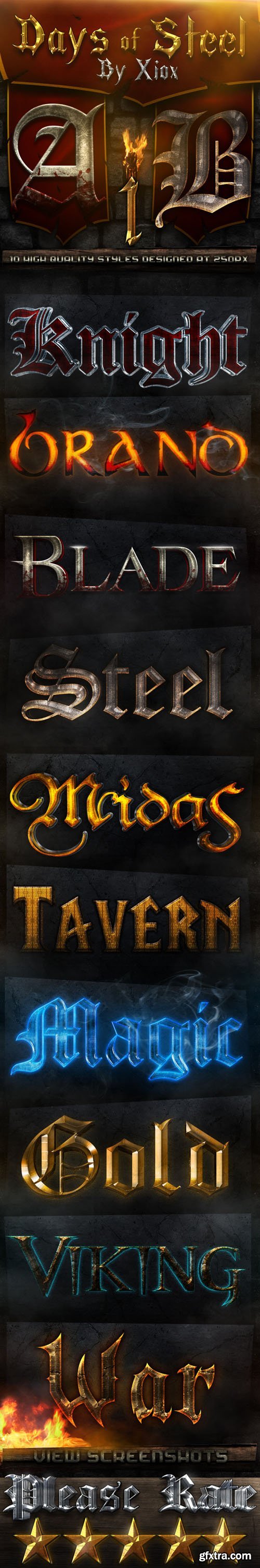 Days of Steel - Style Pack 1