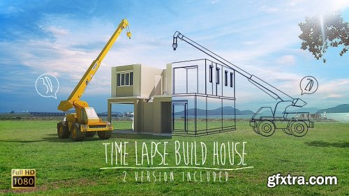 Videohive Time Lapse Build House (Stock Footage) 505693