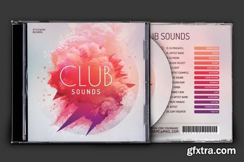 Club Sounds CD Cover Artwork