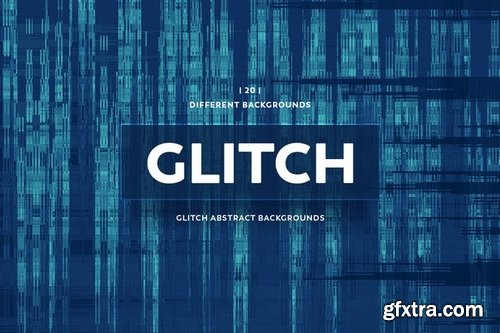 Glitch Abstract backgrounds