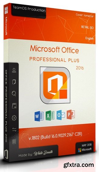 Microsoft Office 2016 Pro Plus v1802 (Build 16.0.9029.2167) English Retail