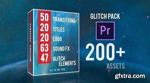 Glitch Pack - Premiere Pro Templates 83862