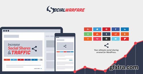 Social Warfare Pro v3.0.7 - Best Social Sharing for WordPress