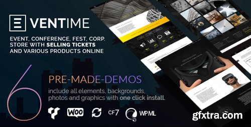 ThemeForest - Eventime v1.6.1 - Conference, Event, Fest, Ticket Store Theme - 14889785