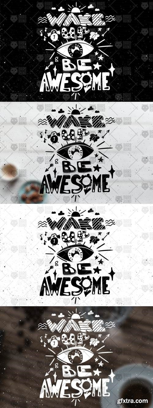 Motivational Overlay - Wake Up And Be Awesome