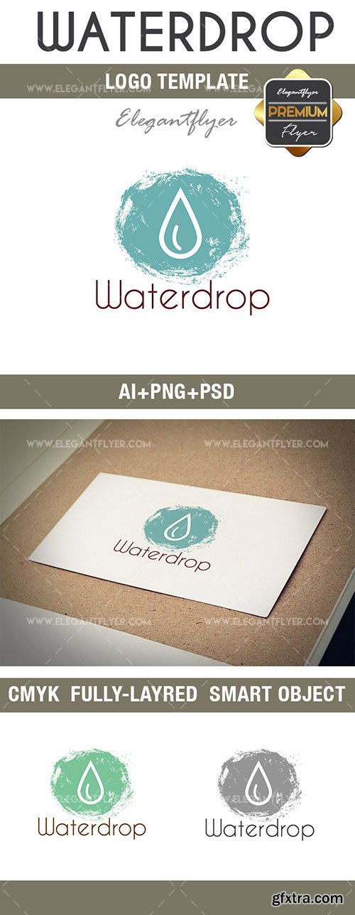 Waterdrop – Premium Logo Template