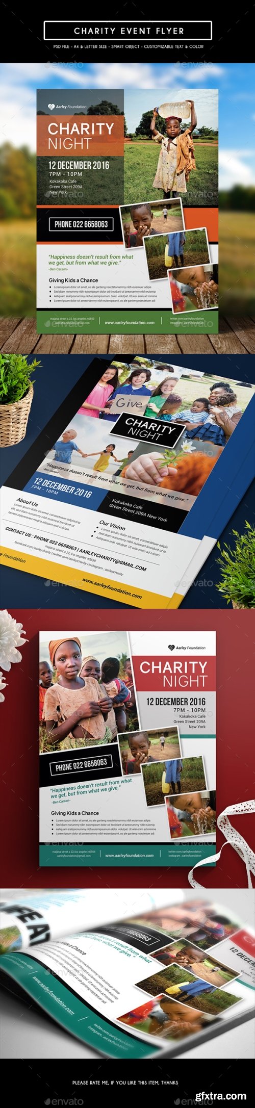 Graphicriver - Charity Event Flyer 14198446