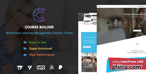 ThemeForest - WordPress LMS Theme for Online Courses, Schools & Education | Course Builder v2.1.9 - 20370918 - NULLED