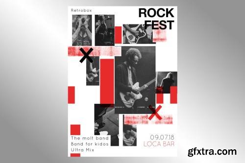 Rock Fest Flyer Poster