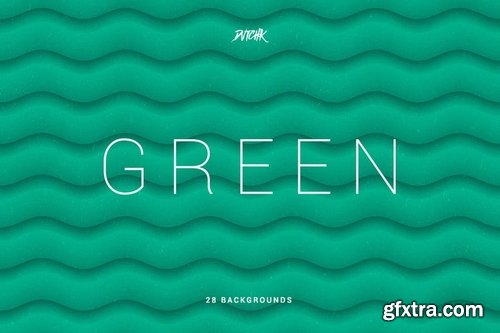 Green Soft Abstract Wavy Backgrounds