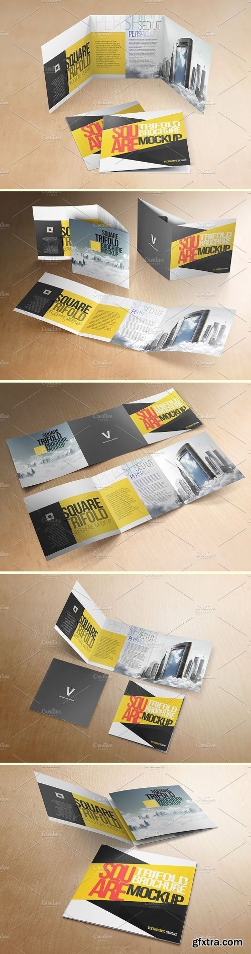 CM - Square Tri-fold Brochure Mock-ups v2 1590423