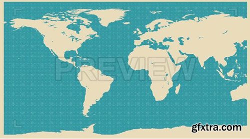 World Map Background - Motion Graphics 83952