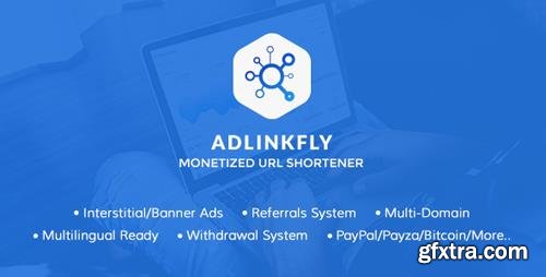 CodeCanyon - AdLinkFly v5.2.0 - Monetized URL Shortener - 16887109 - NULLED