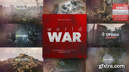 Videohive World War Broadcast Package vol.3 21849050