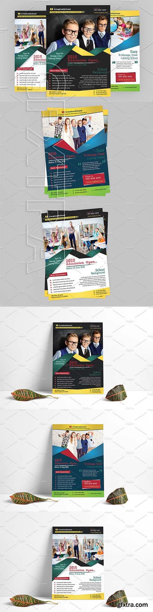 CreativeMarket - Education Flyer 2580772