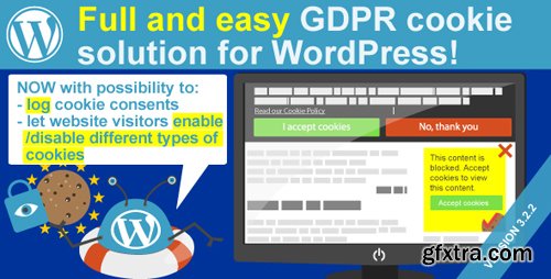 CodeCanyon - WeePie Cookie Allow v3.2.2 - Complete GDPR Cookie Consent Solution for WordPress - 10342528