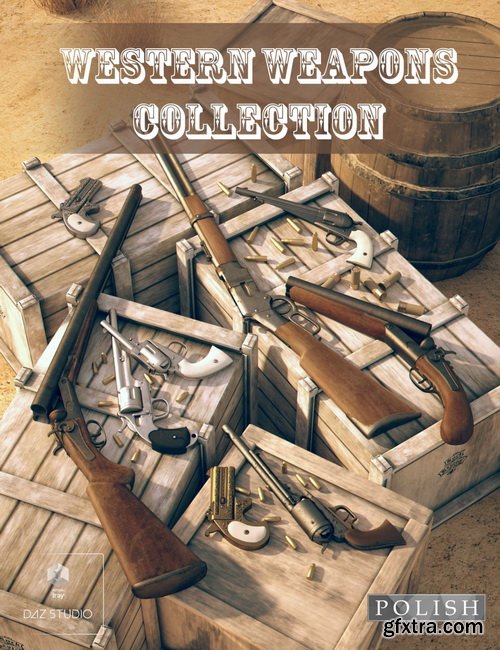 Daz3D - Western Weapon Collection