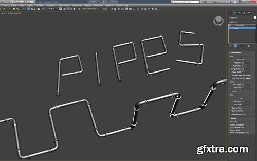 MCG Pipes for 3ds Max 2016/18