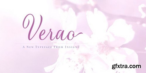 Verao Font Family - Retail