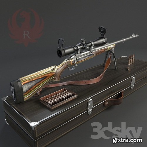 Ruger Guide Gun 3d Model