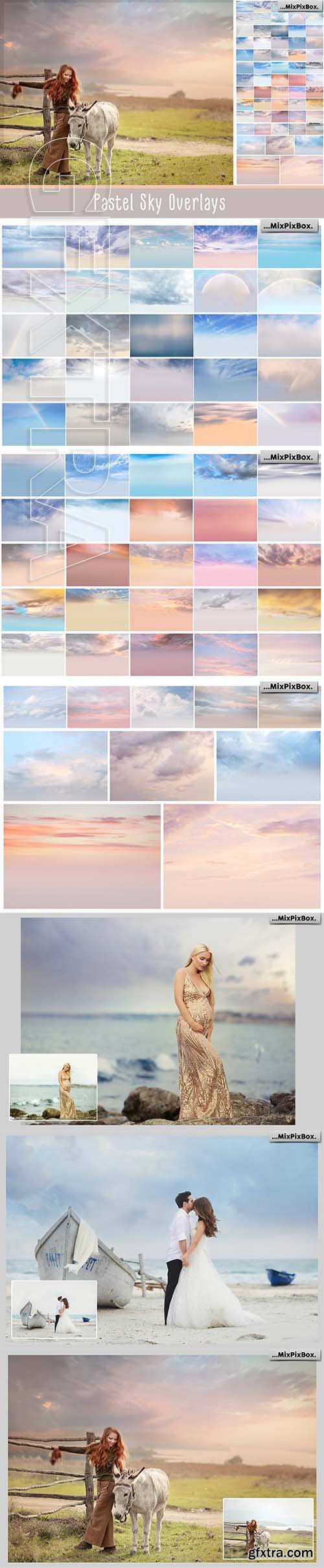 CreativeMarket - Pastel sky overlays 2579009