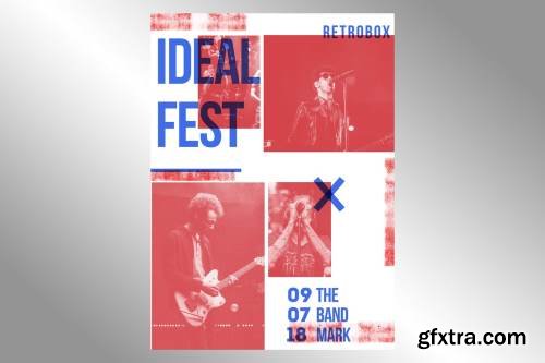 Ideal Fest Flyer Poster
