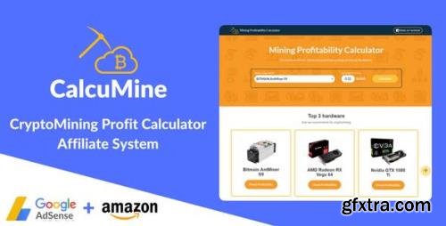CodeCanyon - CalcuMine v1.2 - Cryptocurrency Mining Calculator & Amazon Affiliate System - 21187697