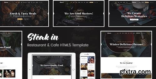 ThemeForest - Steak In v1.0 - Restaurant & Cafe HTML5 Template - 20750451