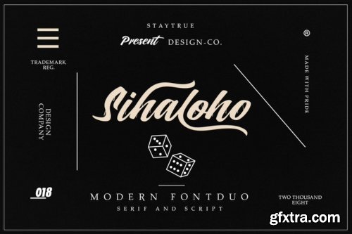 Sihaloho Family - 2 Fonts